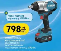 Castorama Bezszczotkowy klucz udarowy 18 V oferta