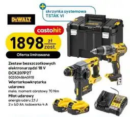 Castorama DEWALT Zestaw bezszczotkowych elektronarzędzi 18 V oferta