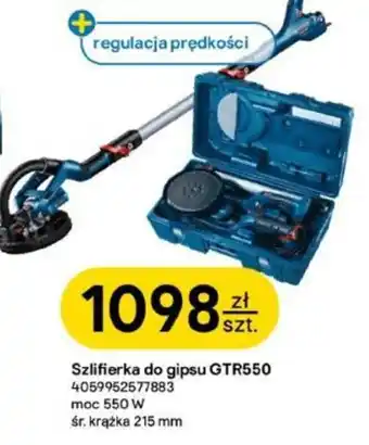 Szlifierka do gipsu GTR550