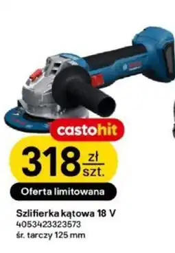 Castorama Szlifierka kątowa 18 V oferta