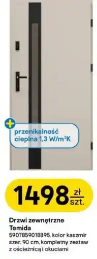 Castorama Drzwi zewnętrzne Temida oferta
