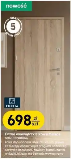 Castorama Drzwi wewnętrzneklatkowe Malaga oferta