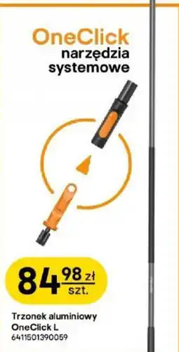 Castorama Trzonek aluminiowy OneClick L oferta