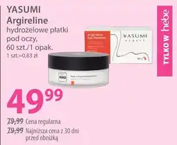Hebe Yasumi Argireline hydrożelowe płatki pod oczy oferta
