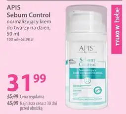 Hebe APIS Sebum Control normalizujący krem do twarzy na dzień oferta