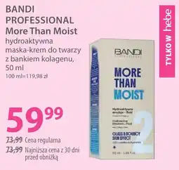 Hebe BANDI PROFESSIONAL More Than Moist hydroaktywna maska-krém do twarzy z bankiem kolagenu oferta