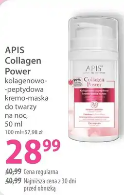 Hebe APIS Collagen Power kolagenowo-peptydowa kremo-maską na twarz oferta