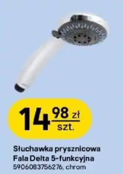 Castorama Słuchawka prysznicowa Fala Delta 5-funkcyjna oferta