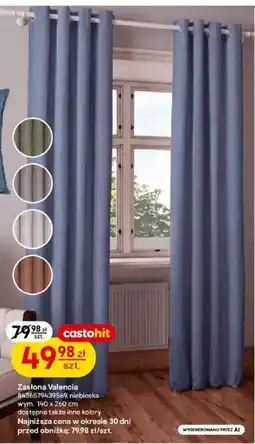 Castorama Zasłona Valencia oferta