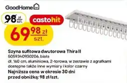 Castorama Szyna sufitowa dwutorowa Thira II oferta