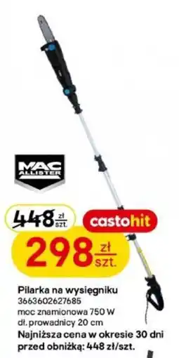 Castorama Pilarka na wysięgniku Mac Allister oferta