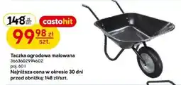Castorama Taczka ogrodowa malowana castohit oferta