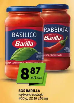 Groszek Sos Barilla wybrane rodzaje oferta