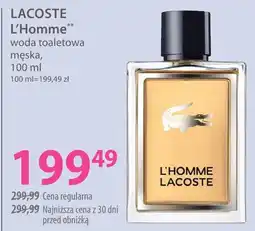 Hebe L'Homme Lacoste oferta