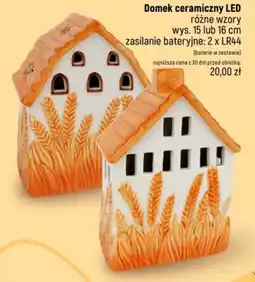 Dealz Domek ceramiczny LED oferta
