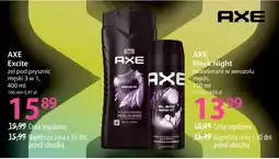 Hebe AXE Excite żel pod prysznic męski 3 w 1 oferta