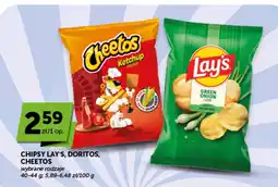 Groszek Chipsy Lay's, Doritos, Cheetos oferta