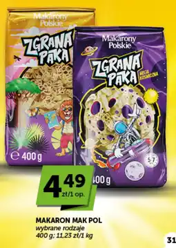 Groszek Makaron Mak Pol Zgrana Paka oferta