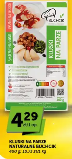 Groszek Kluski na parze Naturalne Buchcik oferta