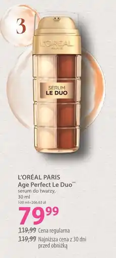 Hebe L'Oréal Paris Age Perfect Le Duo serum do twarzy oferta