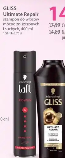 Hebe Gliss ultimate repair szampon do włosów mocno zniszczonych i suchych oferta