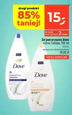 Dealz Żel pod prysznic Dove oferta