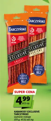 Groszek Kabanosy Exclusive Tarczyński oferta
