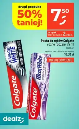 Dealz Pasta do zębów Colgate różne rodzaje oferta