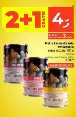 Dealz Mokra karma dla kota PetRepublic oferta