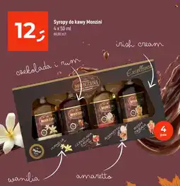 Dealz Syropy do kawy Monzini oferta