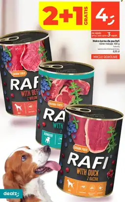 Dealz Mokra karma dla psa Rafi oferta
