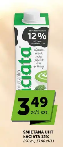 Groszek Śmietana UHT Łaciata 12% oferta