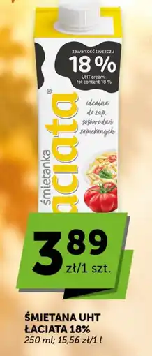 Groszek Śmietana UHT Łaciata oferta