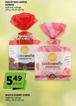 Groszek Wafle Sunny Corn oferta