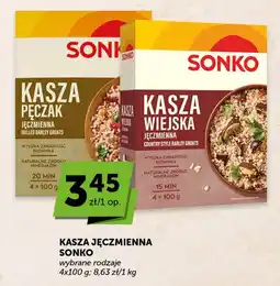 Groszek Kasza Jęczmienna Sonko oferta