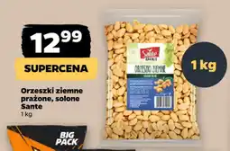 Netto Orzeszki ziemne prazone, solone Sante oferta