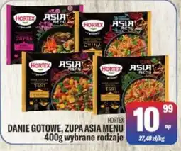TomiMarkt Danie Gotowe, Zupa Asia Menu oferta