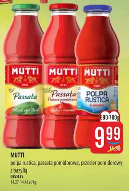 MOKPOL Mutti polpa rustica, passata pomidorowa, przecier pomidorowy z bazylia oferta