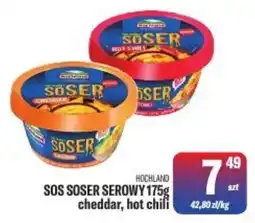 TomiMarkt SOS SOSER SEROWY cheddar, hot chili oferta