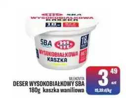 TomiMarkt Deser Wysokobiałkowy SBA kaszka waniliowa oferta