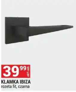 Merkury Market Klamka Ibiza rozeta fit, czarna oferta