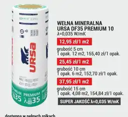 Merkury Market Wełna mineralna Ursa DF35 Premium 10 oferta