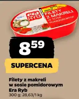 Netto Filety z makreli w sosie pomidorowym Era Ryb oferta
