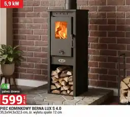 Merkury Market Piec Kominkowy Berna Lux S 4.0 oferta