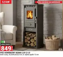 Merkury Market Piec Kominkowy Berna Lux G 4.0 oferta