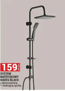 Merkury Market System natryskowy Hades Black oferta