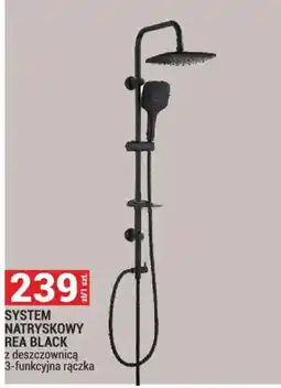 Merkury Market System natryskowy Rea Black oferta
