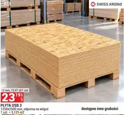 Merkury Market PŁYTA OSB 3 SWISS KRONO oferta