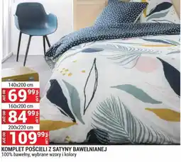 Merkury Market Komplet pościeli z satyny bawełnianej oferta
