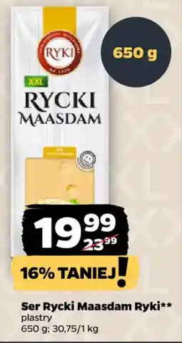 Netto Ser Rycki Maasdam Ryki oferta